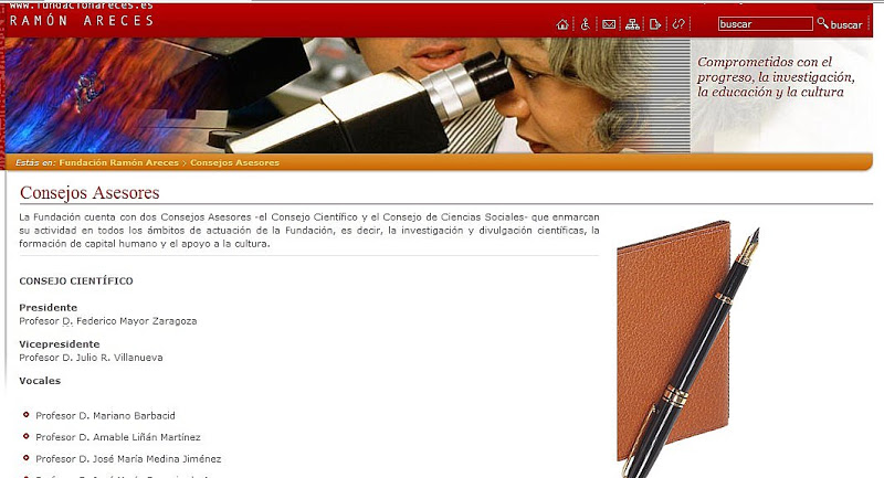 Investigadora con morro al fondo
