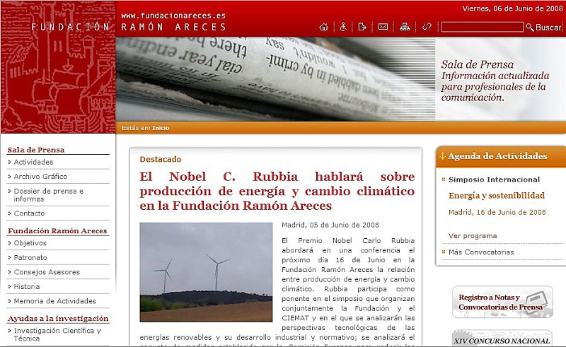 periódico inglés del revés